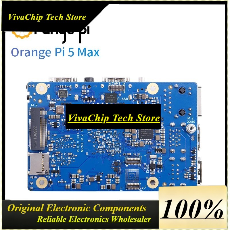 Orange Pi 5 Max Rk3588 - บอร์ดพัฒนา RoRuSOrangePi 5 Max 16GB พร้อมแหล่งจ่ายไฟ