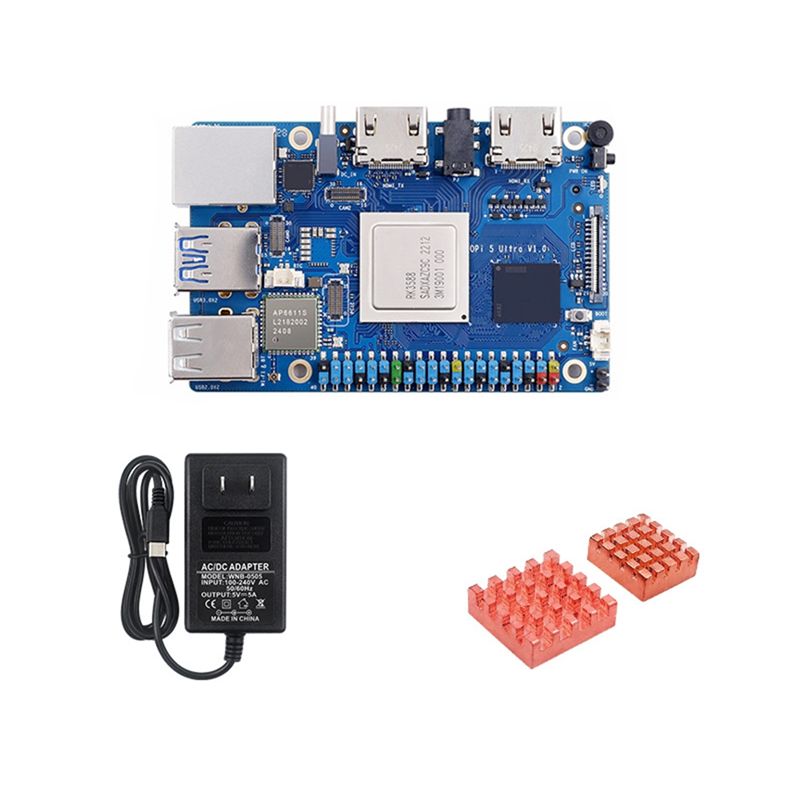 Rk3588 Mini Pc Board - ABRI-สำหรับ Orange Pi 5 Ultra RK3588