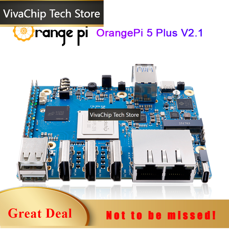 Rk3588 Mini Pc Board - บอร์ดพัฒนา VivaCTOrange Pi 5 Plus มินิพีซี