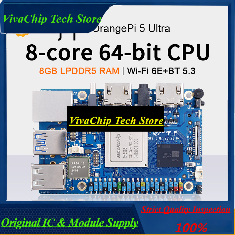 Orange Pi 5 Ultra 8GB RAM RK35 - Rk3588 Mini Pc Board บทวิจารณ์และราคา