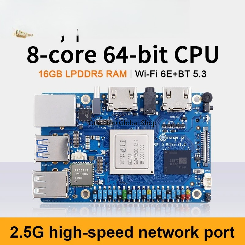 Pi 5 Ultra 16g Ram Rk3588 Ddr5 - Rk3588 Mini Pc Board บทวิจารณ์และราคา
