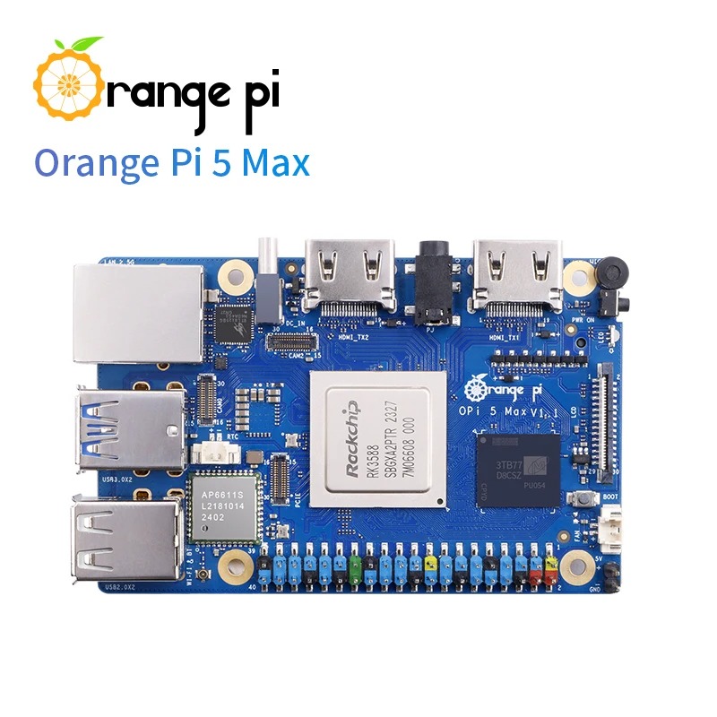 บอร์ดพัฒนา RoRuSOrangePi 5 Max - Orange Pi 5 Max Rk3588 บทวิจารณ์และราคา