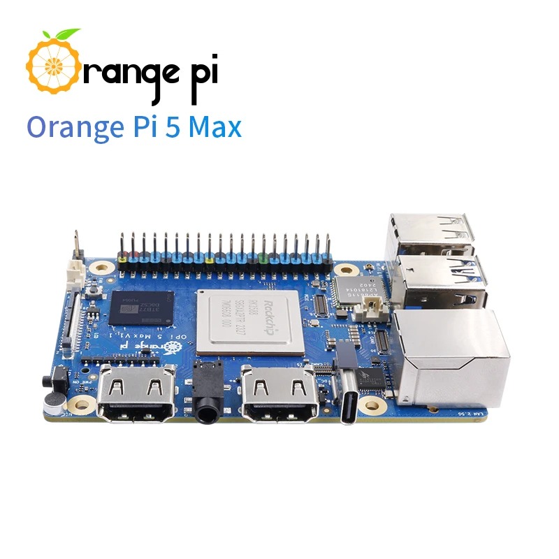 บอร์ดพัฒนา RoRuSOrangePi 5 Max - Orange Pi 5 Max Rk3588 บทวิจารณ์และราคา