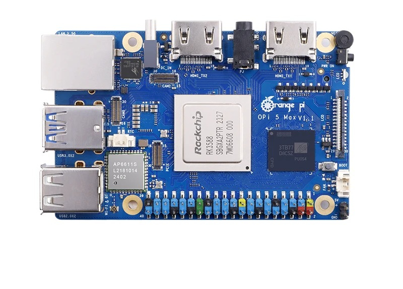 Orange Pi 5 Max คอมพิวเตอร์บอร - Orange Pi 5 Max Rk3588 บทวิจารณ์และราคา