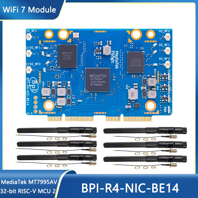 โมดูล WiFi 7 Banana Pi BPI-R4- - Bananapi Bpi R4 Wifi 7 บทวิจารณ์และราคา