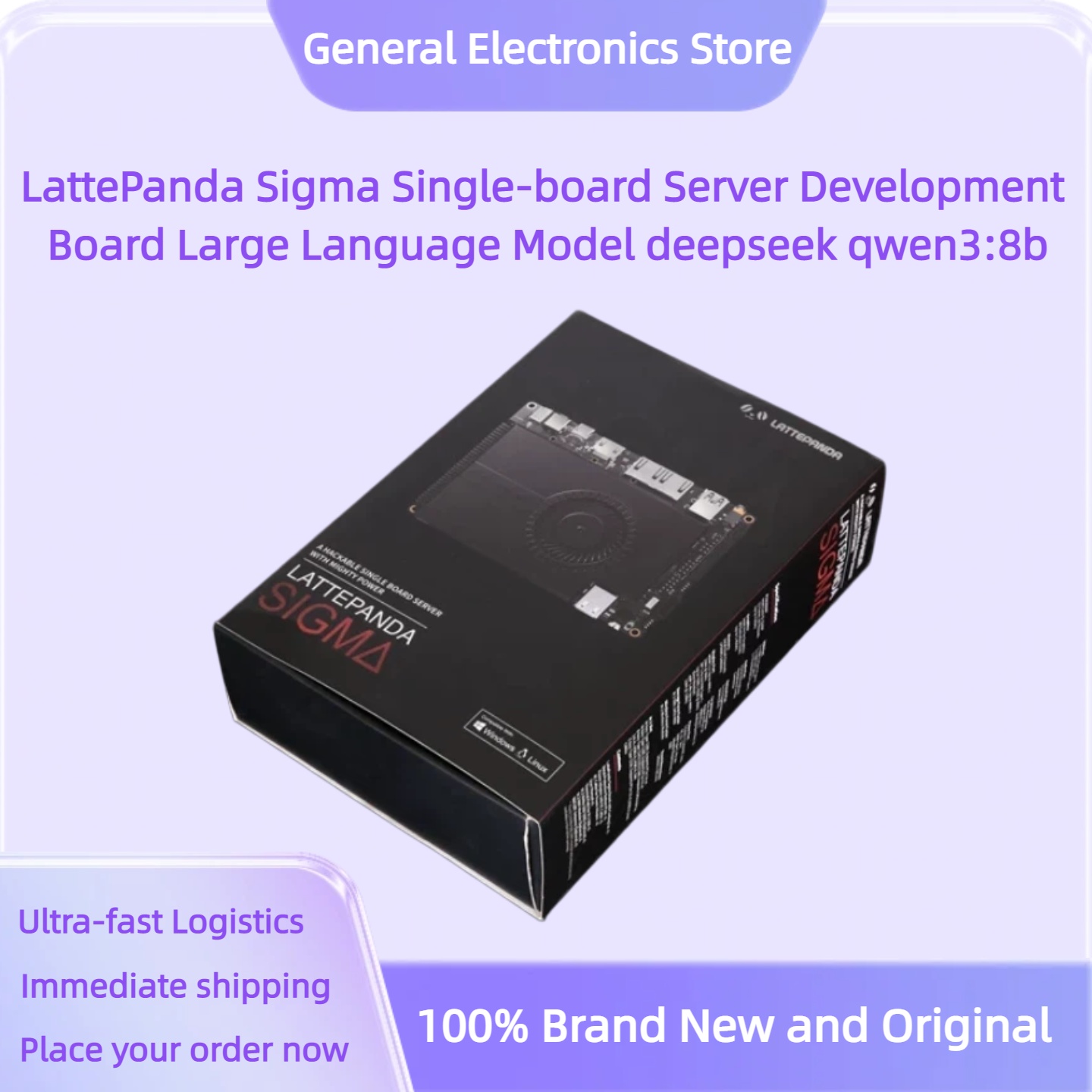 LattePanda Sigma บอร์ดพัฒนาเซิ - Lattepanda Sigma 32Gb บทวิจารณ์และราคา