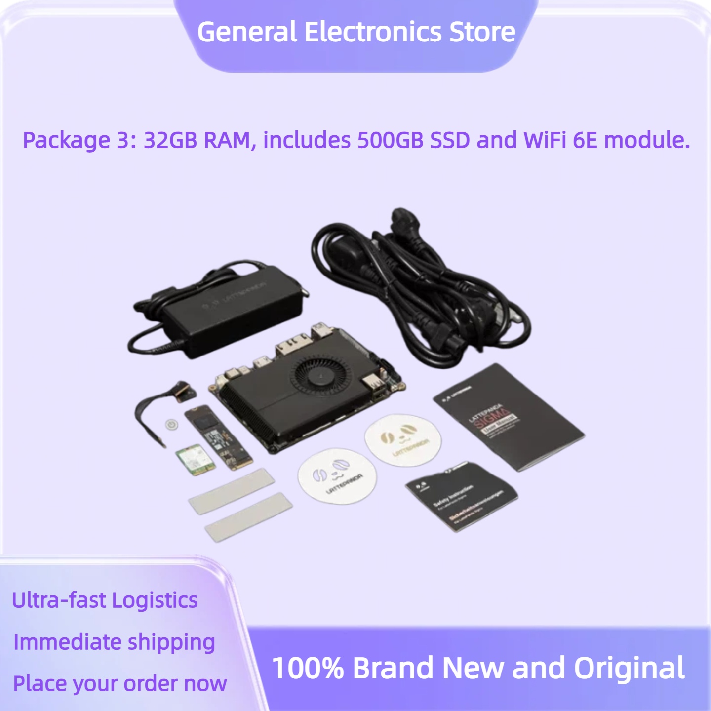LattePanda Sigma บอร์ดพัฒนาเซิ - Lattepanda Sigma 32Gb บทวิจารณ์และราคา