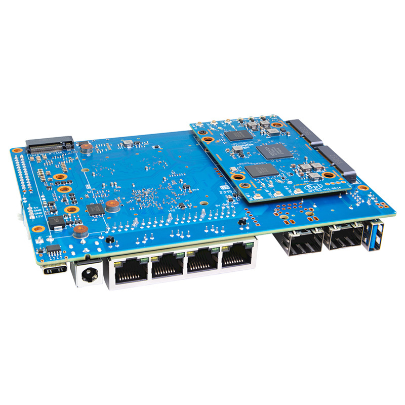 บอร์ดพัฒนา Banana Pi โมดูล WiF - Bananapi Bpi R4 Wifi 7 บทวิจารณ์และราคา