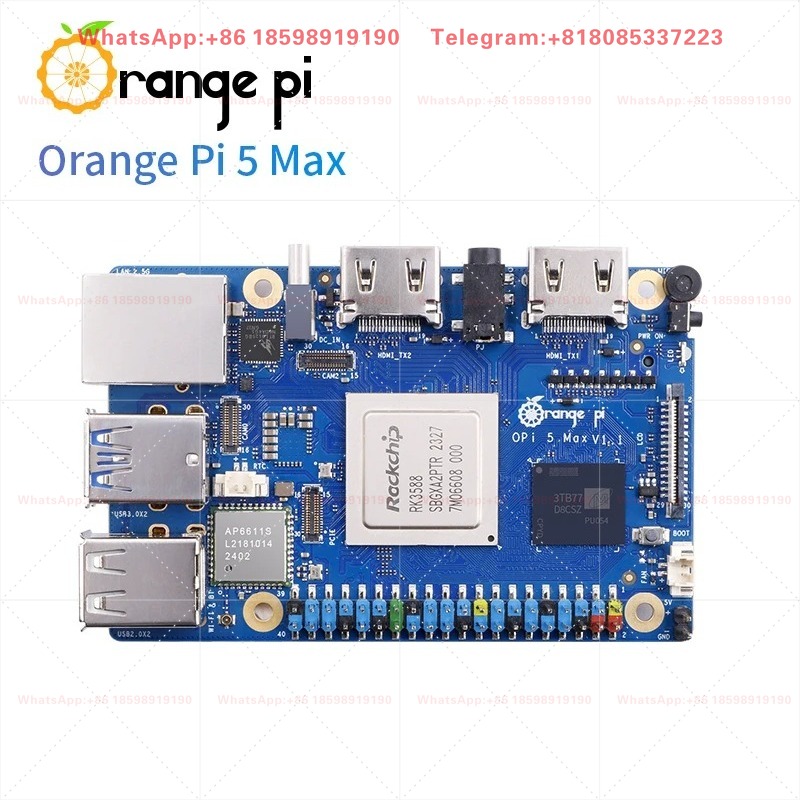 Orange Pi 5 Max คอมพิวเตอร์บอร - Orange Pi 5 Max Rk3588 บทวิจารณ์และราคา