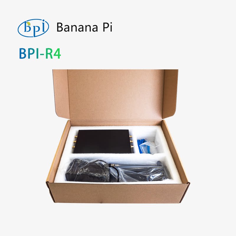 ชุดบอร์ดพัฒนา Banana Pi BPI-R4 - Bananapi Bpi R4 Wifi 7 บทวิจารณ์และราคา