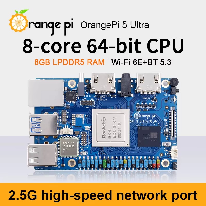 【ขายดี】Orange Pi 5 Ultra 8GB 1 - Rk3588 Mini Pc Board บทวิจารณ์และราคา